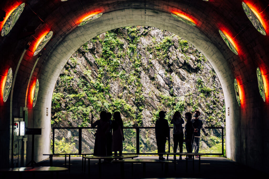 清津峡渓谷トンネル　写真